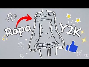 °•✨How to Draw Clothes✨•° (Y2K style💯) // #tutorial @DibujandoConDianita