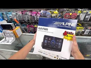Alpine ILX-F509 unboxing