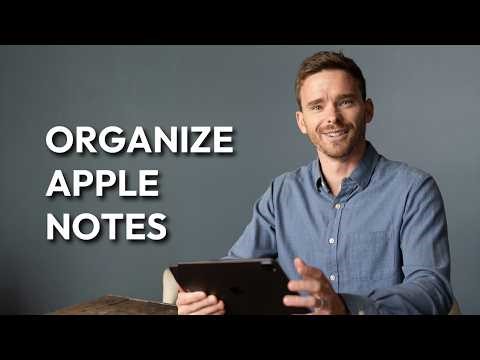 How to Organize Apple Notes