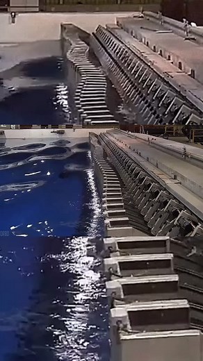 Directional Wave Basin at the O.H. Hinsdale Wave Research Laboratory. #engineer #engineering #howitsmade #pool #waves #surfer