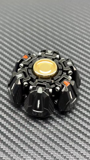 UFO shaped fidget spinner with a glow-in-the-dark effect looks like a UFO#edc #fidgetslider #glowinthedark #fidgetspinner #fidgettoys | Fidget Toys