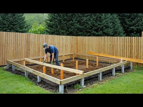Starting a Two-Story House | Building the Foundation Alone