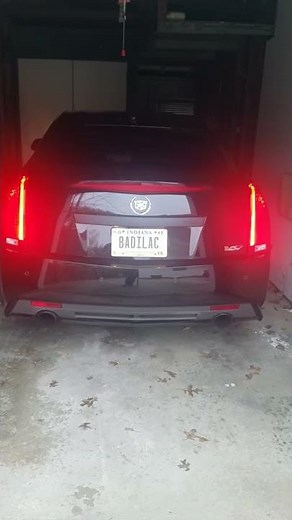 Cts-v with Btr stage 2 cam cold start (stock mufflers)