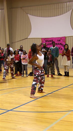 Coach D dances with the Dancing Dolls! #bringit | Bring It: More Moves