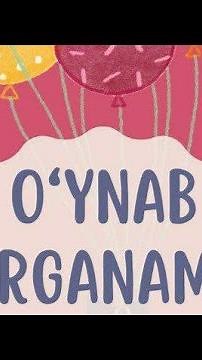 1-2 yosh bolalar uchun rivojlantiruvchi oʻyinlar| 1-2 ёш болалар учун ўйинлар. Монтессори.