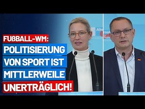 Die Politisierung von Sport ist mittlerweile unerträglich! - Presseerklärung AfD-Fraktion