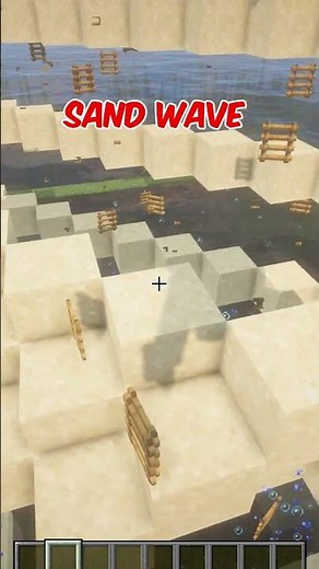 Minecraft sand wave