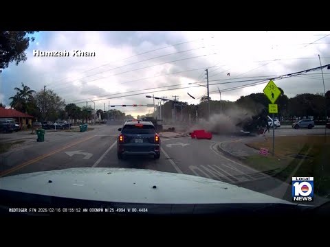 1 dead, 1 injured after violent crash in south Miami-Dade