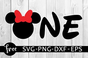 Minnie mouse one year svg free, disney svg, birthday svg, instant download, silhouette cameo, shirt design, minnie mouse svg 0901