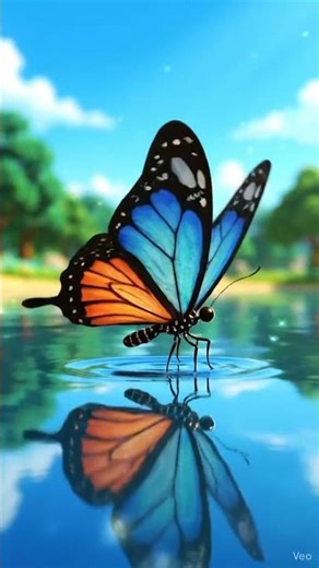 A beautiful buffer fly