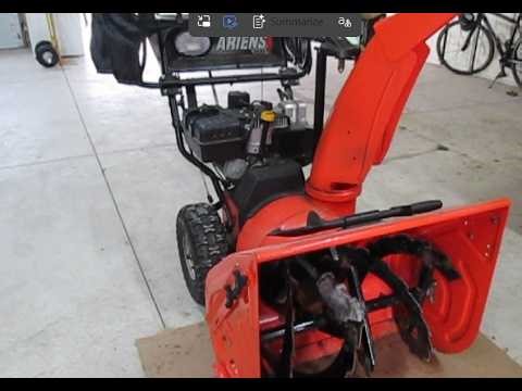 Snowblower, Summer Storage.