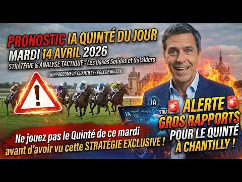 IA QUINTE PREDICTION FOR TUESDAY, APRIL 14, 2026 – PRIX DE ROISSY 🚨 BIG PAYOUT ALERT