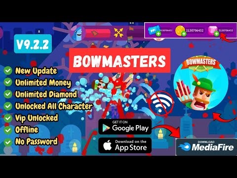 Bowmasters Mod APK v9.2.2 Download | Unlimited Everything & All Unlocked (2025)