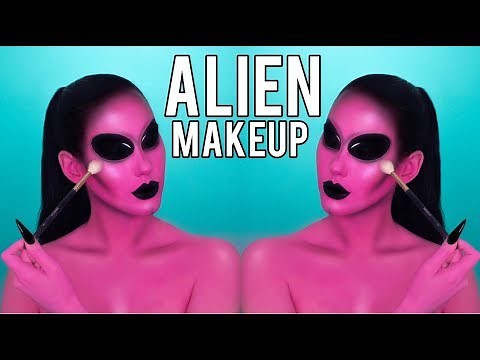 I created a stunning pink alien look! 💖