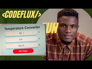 Temperature Converter in 2025: HTML Setup Tutorial | Part 1 – Beginner Web Dev
