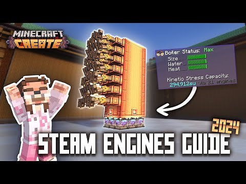 How do Create Mod Steam Engines Work in 2024