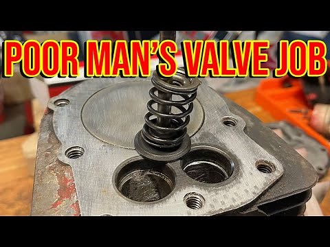 Poor Man's Valve Job on a Small Engine