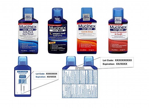 Stop taking Mucinex Fast-Max liquid medicines