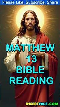 Matthew 13. Parables of Kingdom: Sower, Weeds, Mustard Seed | Bible Reading. Jesus Christ