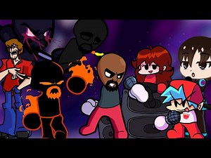 与Matt的最终大决战😨，歌曲全长6分钟😱，视觉效果震撼全场😎 | Matt V3 (Part 3) [FNF] {游戏之王}