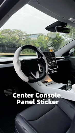 Tesla Center Console Panel DIY #tesla #teslamodel3 #teslacar #teslamotors #modely