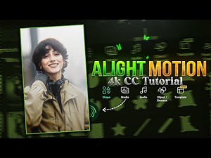 Alight Motion 4k CC Full Tutorial In Mobile 🔥💀