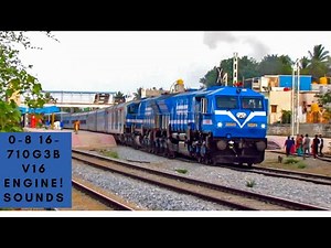 Shining WDP-4 TWINS MAD acceleration | 16-710G3B V16 Engine SOUNDS | | INDIAN RAILWAYS