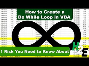 How to Create Do While Loops in Excel Using VBA
