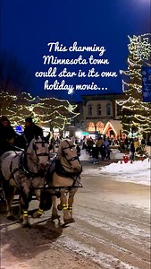 This Minnesota town was so charming it starred in its own holiday movie... With its iconic Winter Walk event, charming shops, restaurants, coffee shops, and an adorable town square, Visit Northfield made the perfect setting for "Love Always, Santa," available on Amazon Prime or Apple TV. 🎅🎄 Have you visited Northfield over the holidays? | Explore Minnesota