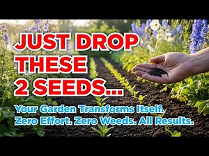 Forget Weekend Weeding FOREVER! Scatter THESE 2 Seeds and Watch Your Kids Eat Veggies!