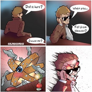 1.4M views · 35K reactions | #igcomics #webcomic #funnycomics #artist #webcomics #art #comic #comics #comicstyle #comicstrips Artist: @colmscomics | The Comic Strips | Facebook