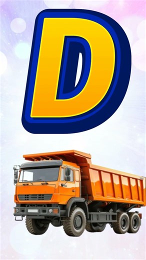 🚗 ABC Vehicles A–Z | Learn Alphabet with Cars, Planes & Trucks | UZR Learning #Shorts