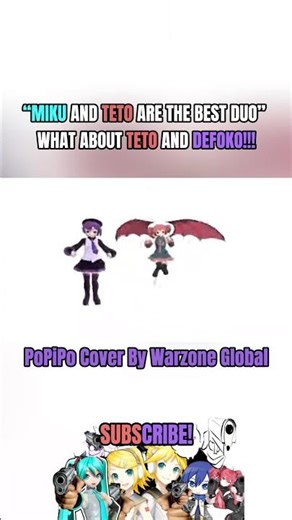“Miku And Teto Are The Best Duo” What About Teto And Defoko! #vocaloid #projectsekai #teto #defoko