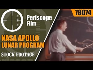 NASA APOLLO LUNAR PROGRAM RE-ENTRY SIMULATION FILM 78074