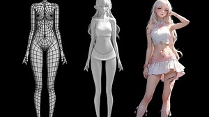 3DMAX人物建模，零基础小白怎么学人体建模？人体结构的详细入门教程 3DMAX人物建模_哔哩哔哩_bilibili