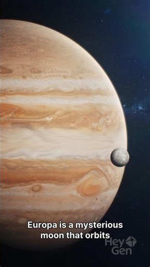 Aliens Could Be Living Under Europa’s Ice 😱 #shorts”