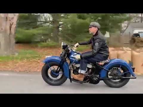 1941 Harley Davidson WL 45 in New England