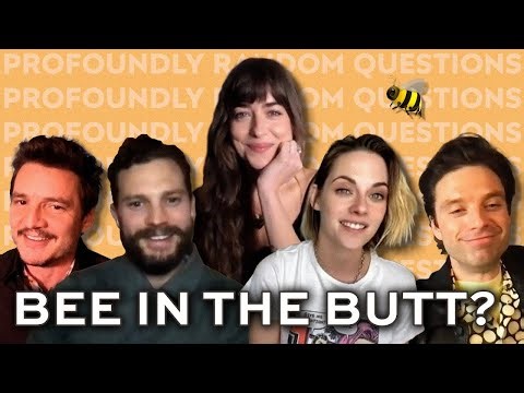 Bees in the mouth or the butt? 35 movie stars from Sebastian Stan to Dakota Johnson answer