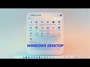 Windhawk the Best Windows 11 Desktop Customizations!!! A unique desktop setup, looking amazed.