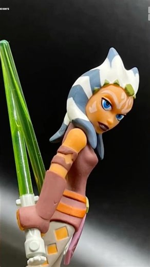 AI fun featuring the Disney Infinity Star Wars Ahsoka Tano figure. What do you think? #shorts