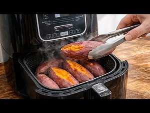 Stop Boiling Sweet Potatoes in Water — This Air Fryer Method Makes Them Melt-in-Your-Mouth Tender.
