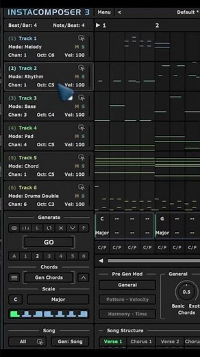 Instacomposer 3 by #waproduction is your AI-powered MIDI assistant for creating your next hit.