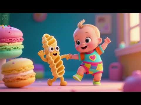 Dancing with My Macaroni 💃🍝 | Silly Food Song for Kids | Nursery Rhymes & Toddler Songs