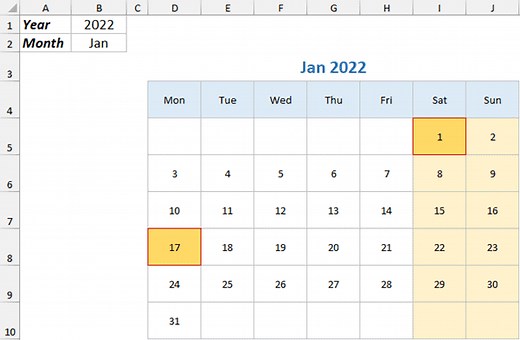 How to Make an Interactive Calendar in Excel? (2026 Template)
