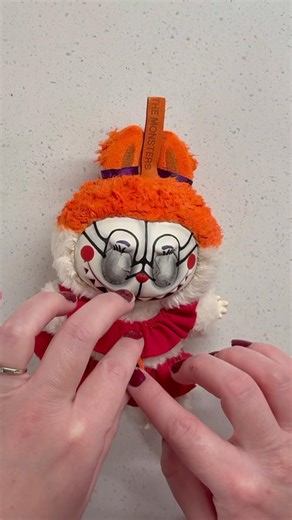 Circus Baby FNAF #circusbaby #fnaf #fivenightsatfreddys #art #tutorial #painting #labubu #custom