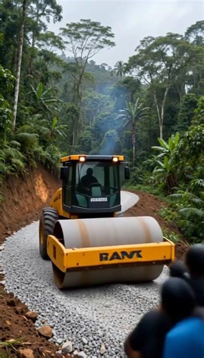The Ultimate Satisfying Road Construction Time-lapse: Mud to Asphalt 🚜