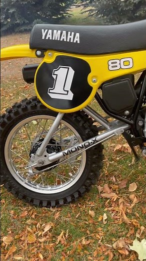 1981 Yamaha YZ 80 Running