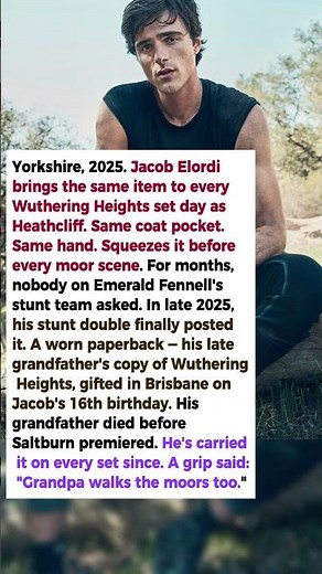 What Jacob Elordi Carries to Every Wuthering Heights Set Day Was Finally Revealed by a Stunt Double