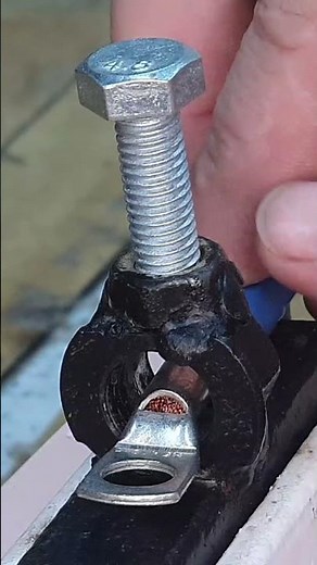 An useful DIY lug crimper!