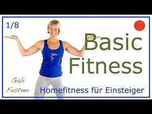 1/8📍25 min. Basic fitness training for at home | no equipment required for beginners